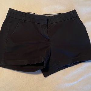 Size 4 navy Jcrew chino shorts